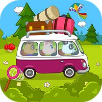 Kids camping