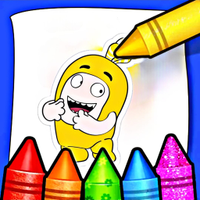 Oddbods Coloring Book Game