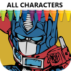 Transformer coloring book