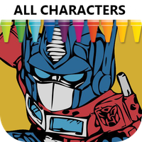 Transformer coloring book