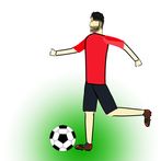 football game : soccer game