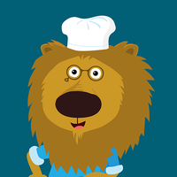 Lev peče perníčky