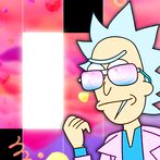 Rick Morty Music Light Tiles