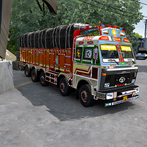Indian Driver Cargo Truck Game
