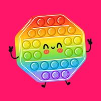 Pop It Anti Stress Fidget Toys