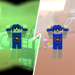 Night Vision on Mars Parkour