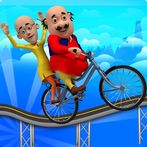 Motu Patlu Hills Biking Game