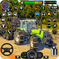 rural tractor farming game 3d