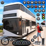 Coach Bus Driving Games 3D