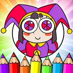 Amazing Circus Coloring Book