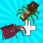 Spider Train Monster Fight