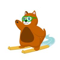 Ski Dog - Fun Sport Game