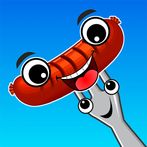 Catch a Sausage Physic puzzle
