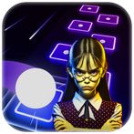 Tiles Hop: Wednesday Addams