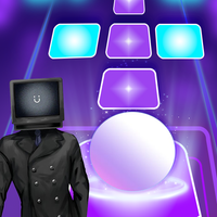 TVMan Skibidi Game Tiles Hop