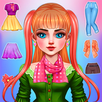 Chibi Doll Dress up Coloring