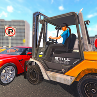 Police Forklift Simulator Game