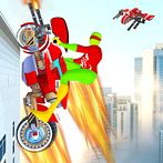 Rope Hero Crime Bike Simulator