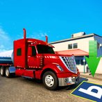 US Truck Parking Game 3D