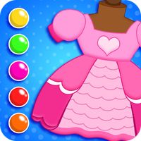 Drawing dress game for girls