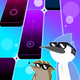 Regular Show Piano Game Tiles
