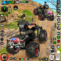 US Police ATV Transporter Game