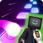 Skibidi Vs. Tvman Tiles Music