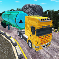 Oil truck simulator game