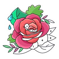 Painting Book  -Color by Numbe