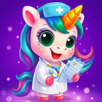 Unicorn Doctor : Pet Role Play