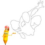 How to draw SpiderMun