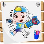 Luccas Neto coloring game