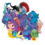 Scuba Monster Hunting Game 2D