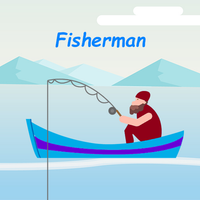 Fisherman Fishing