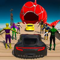Car Games: Ramp Stunt Car GT