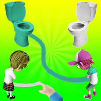 Toilet Race Rush Draw Puzzle