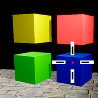 Shoot Colored Shapes