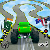 Monster Truck Car Stunt Game