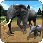 Wild Elephant Family Simulator