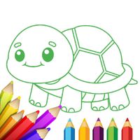 Turtle Coloring Book