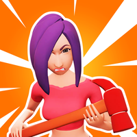 Angry Hammer Girl