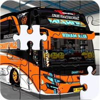 Bus Telolet Basuri Puzzle Game