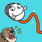 Stickman puzzle: Thief troll