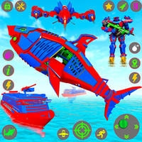 Shark Robot Transform Game 3D