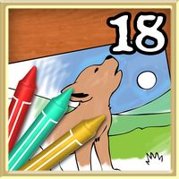 Coloring Book 18: Forest Babie