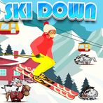 ski down