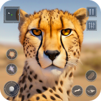 Cheetah Sim Wild Animal Games