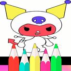 kuromi Coloring Book Game