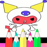 kuromi Coloring Book Game