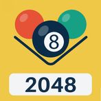 Billiards Merge 2048 Ball Game